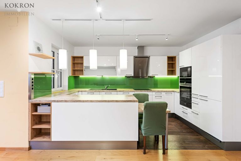 Moderne offene Küche