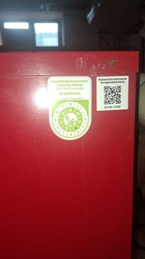 ÖlKessel Serviceplakette