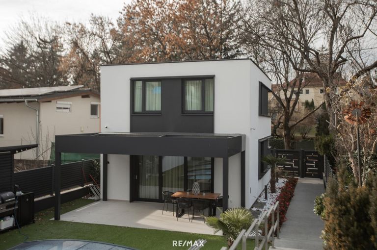 Hausansicht Terrasse 