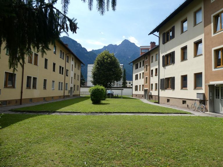 Ausblick in den Innenhof