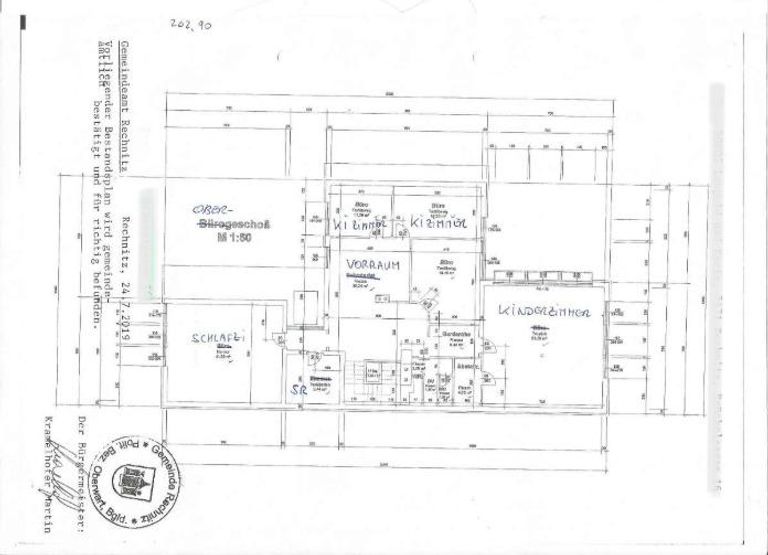Rechnitz Grundriss OG