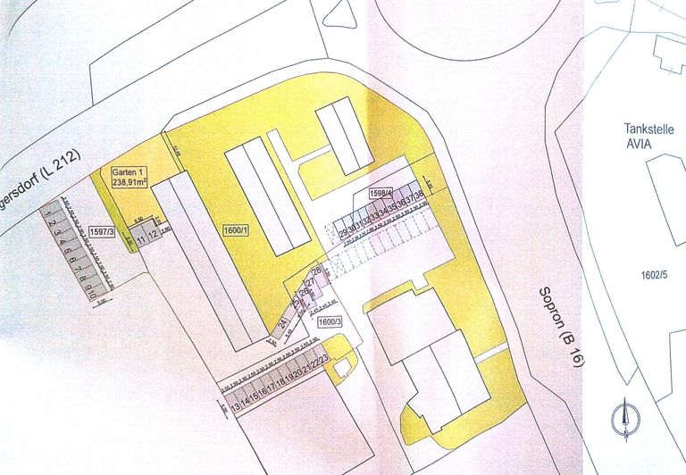 38 Parkplätze - GZO