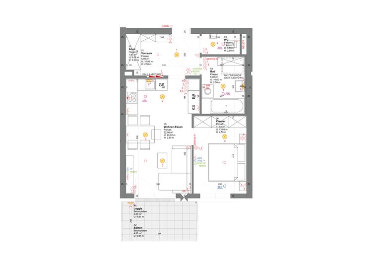 Grundriss Top 2.19