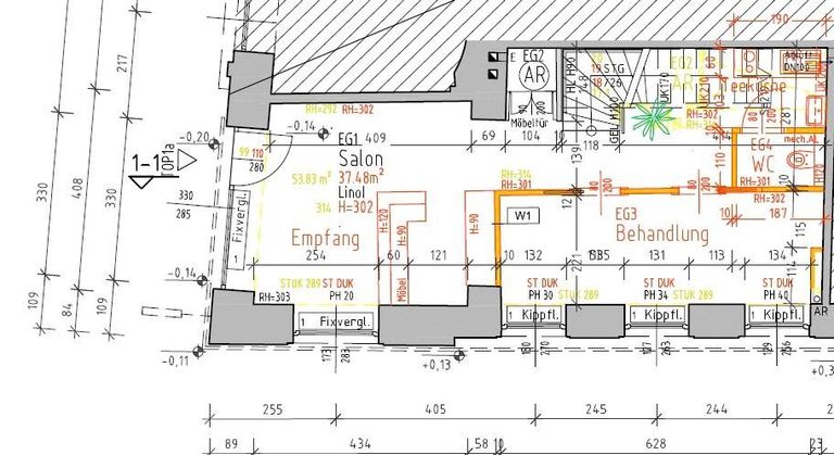 Grundriss Erdgeschoß