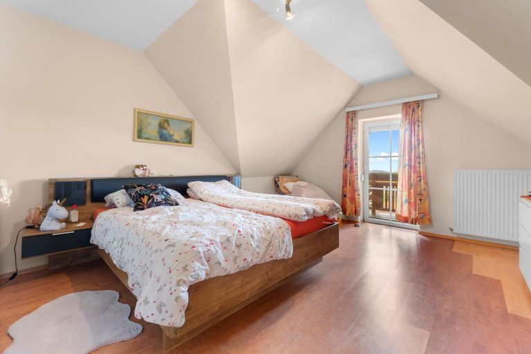 Schlafzimmer Dachgeschoß