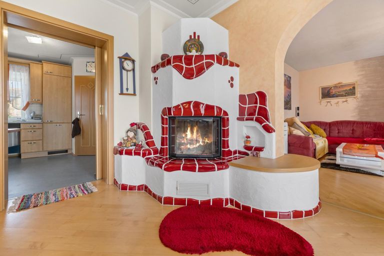 Kachelofen Erdgeschoß