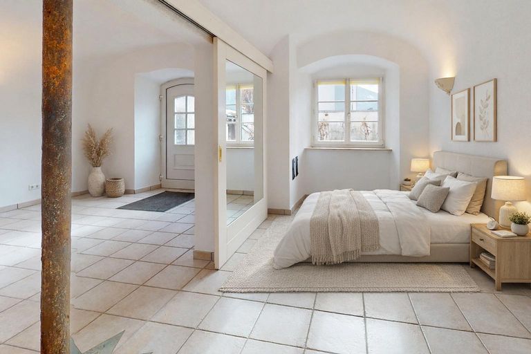 Wohnung - Schlafzimmer Visualisierung