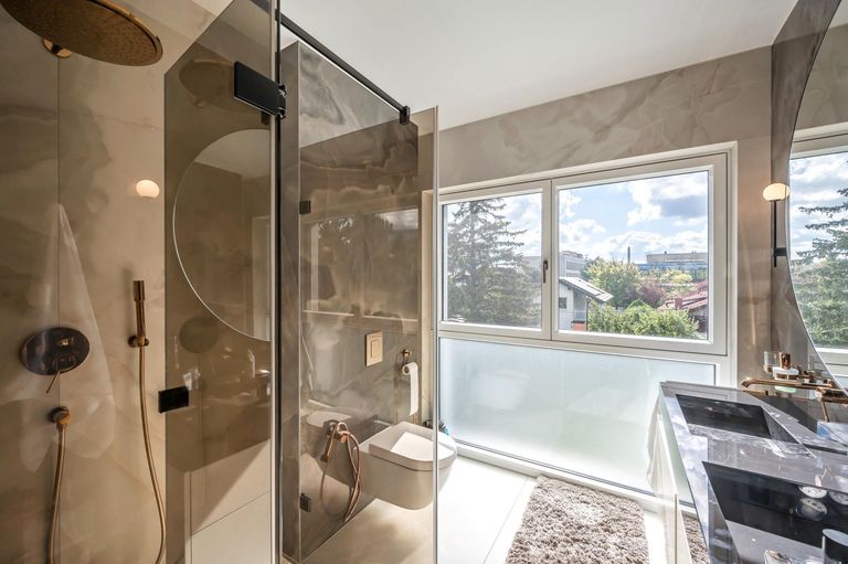 Badezimmer Dachgeschoss