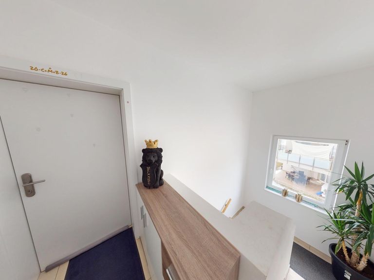 Vorraum und Wohnungstür - barrierefreie Wohnung