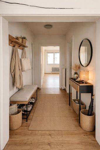 KI generierter Eingangsbereich