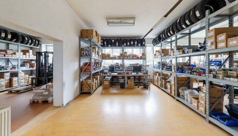 Ausstattungsbeispiel Lager 4 (OG)