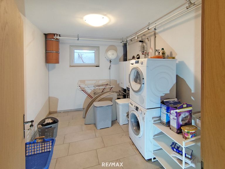 Waschküche im Kellerbereich