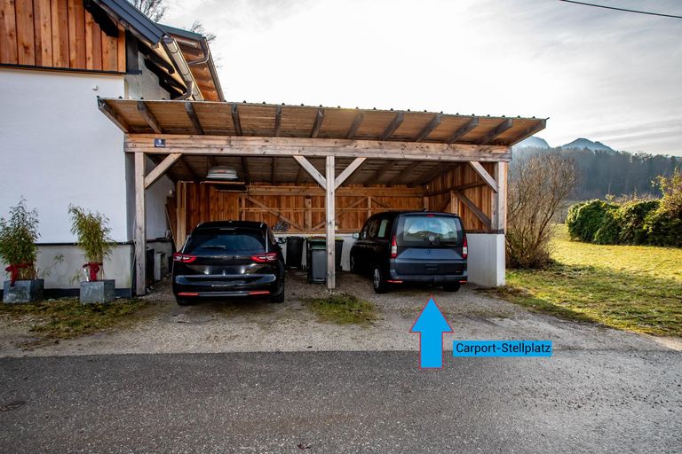Carport-Stellplatz