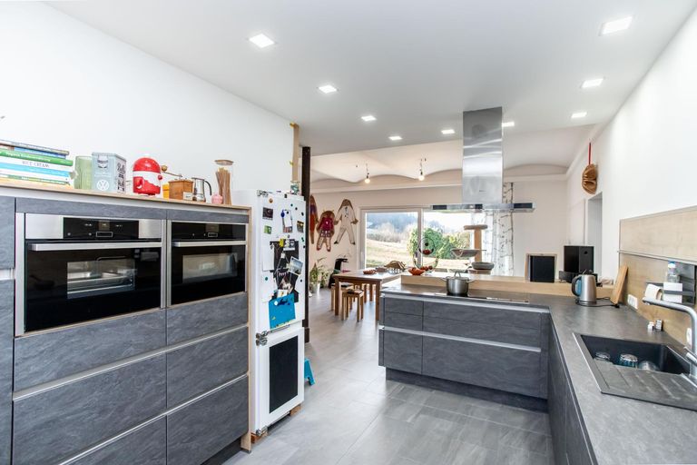 Blick in den Wohn-Essbereich