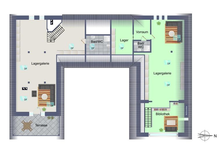 Grundriss DG