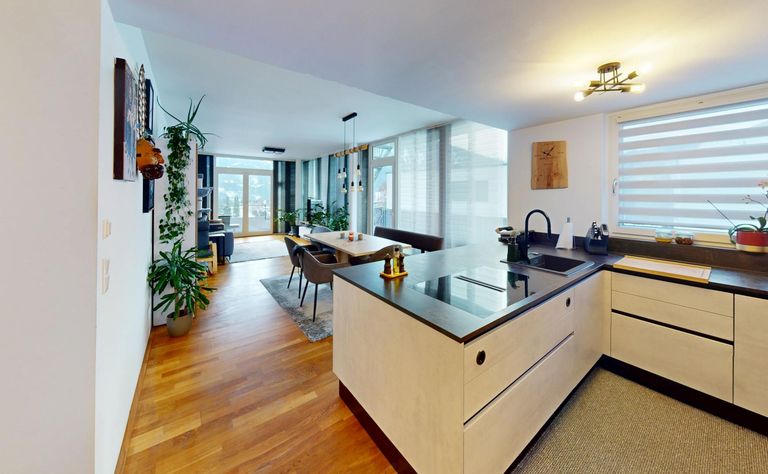 Wohnung - Imst - Koch, Ess & Wohnbereich