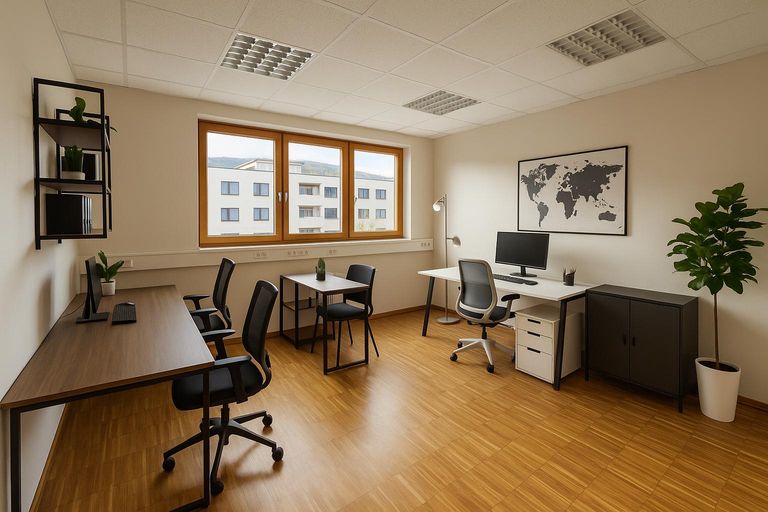 so könnte Ihre Bürofläche aussehen - ChatGPT Image