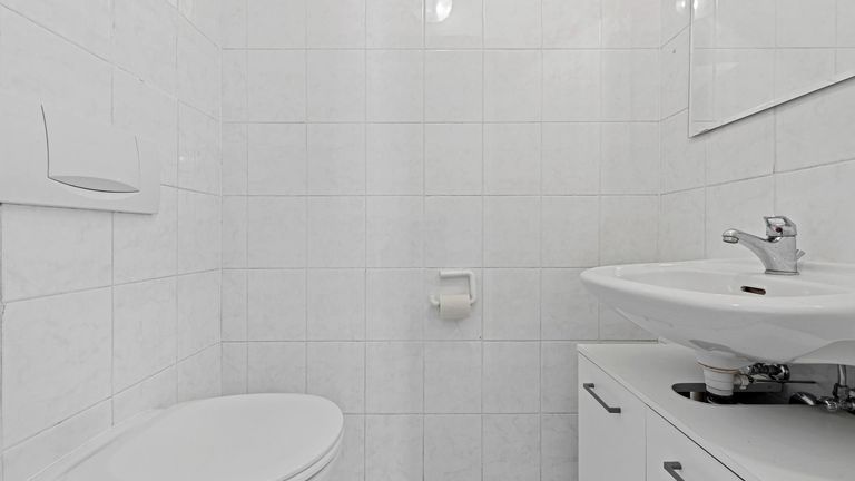 WC mit Handwaschbecken