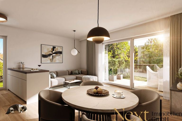 Visualisierung Wohn-/Essbereich