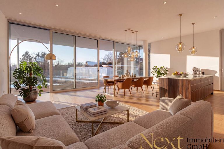 Wohn- & Essbereich - KI-Visualisierung