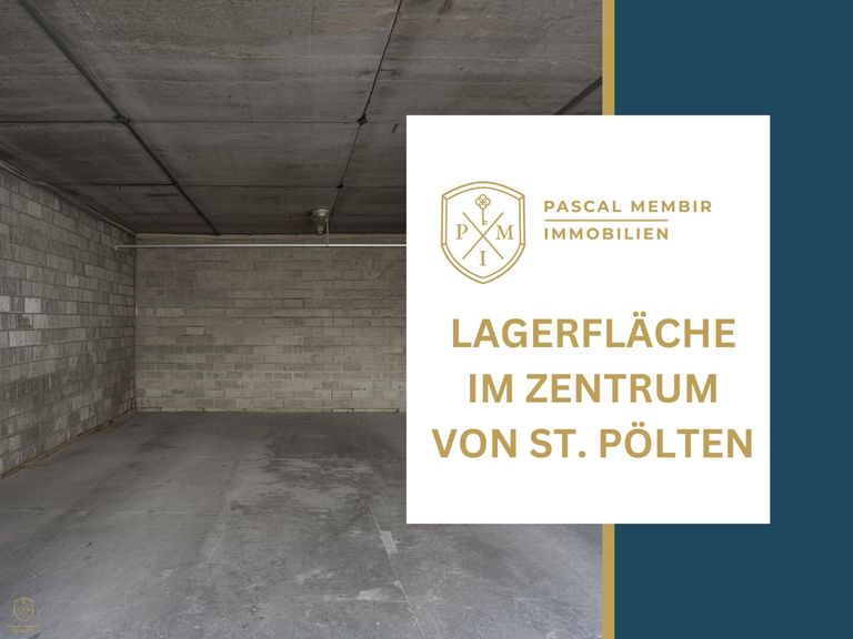 Lagerfläche im Zentrum von St. Pölten