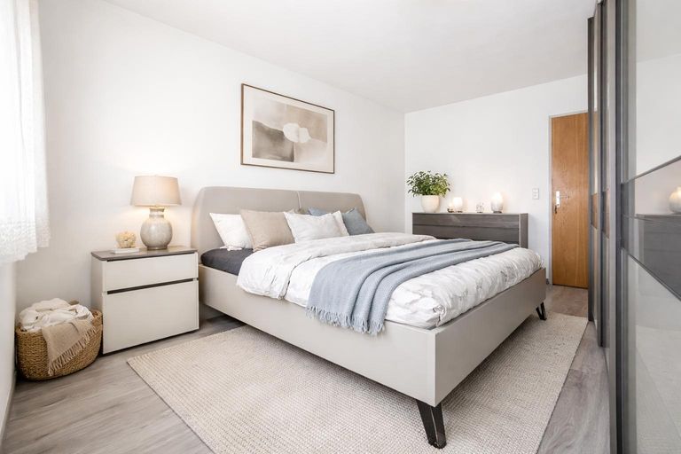 Schlafzimmer - Visualisierung - Gedankenanstoß