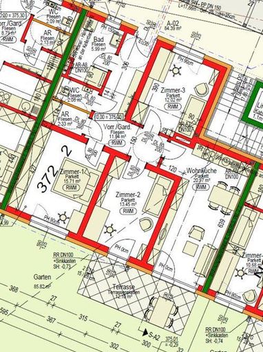 Grundriss EG Haus A Top 2