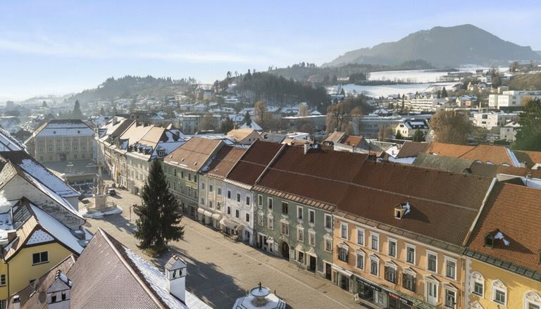 Drohnenaufnahme Hauptplatz
