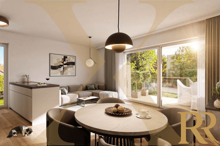 Musterfoto - Visualisierung Wohn-/Essbereich