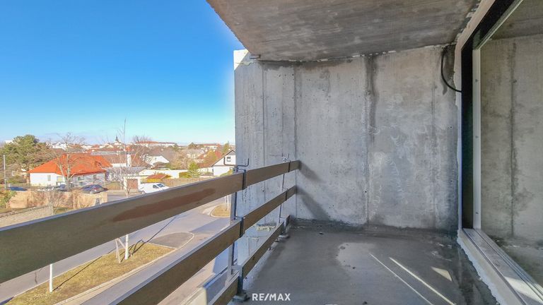 Haus 2, 2. Obergeschoss (Terrasse, Ausblick Richtung Felmeyerpark))