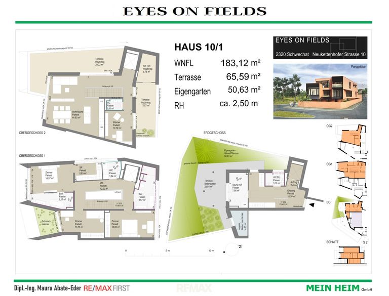 Verkaufsplan Haus 10/1