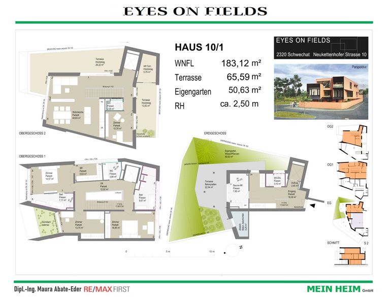 Verkaufsplan Haus 10/1