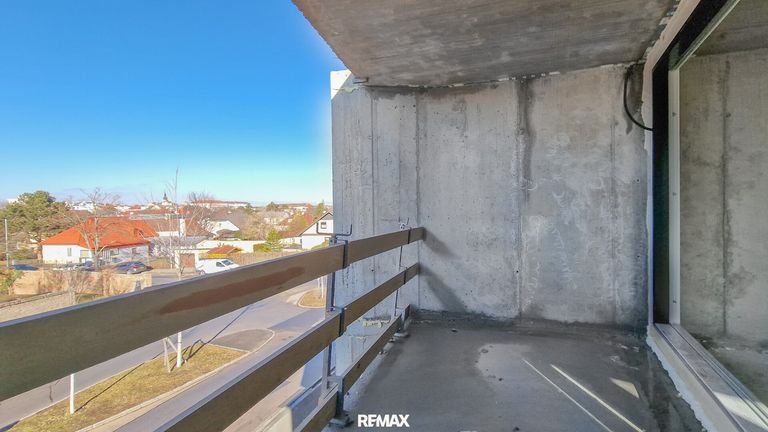 Haus 2, 2. Obergeschoss (Terrasse, Ausblick Richtung Felmeyerpark))