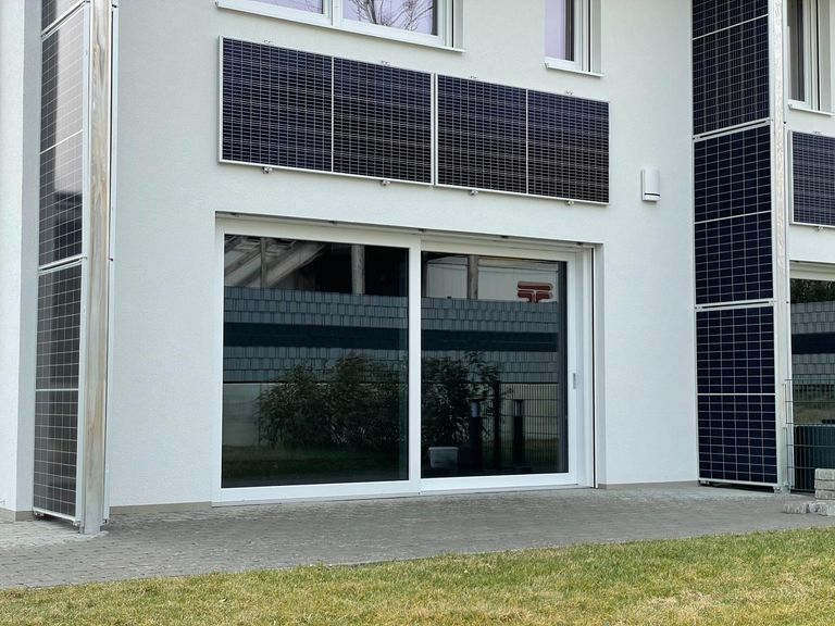 Aussenansicht Musterhaus