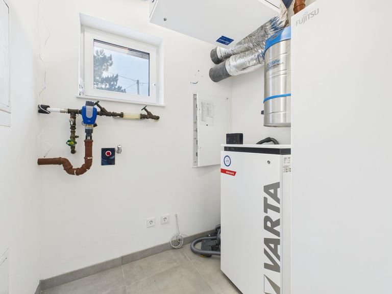 Technikraum Musterhaus