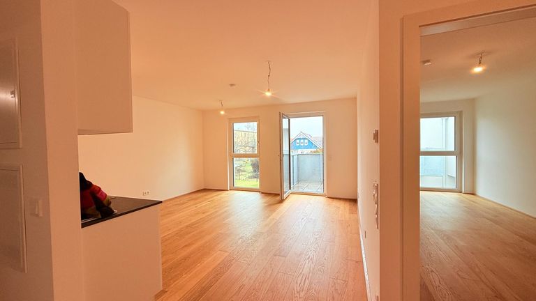 Blick in beide Räume