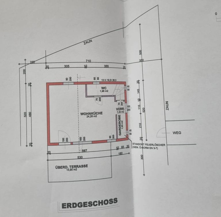 Grundriss Erdgeschoss