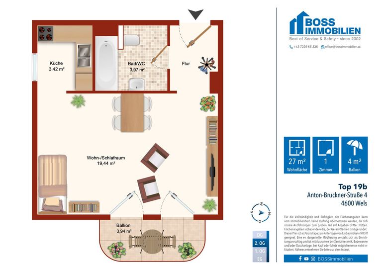 Grundriss_Anton-Bruckner-Straße 4_Top 19b