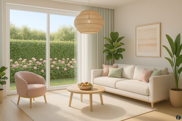 Einrichtungsbeispiel Wohnraum