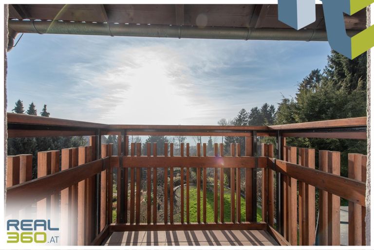 Balkon vor Schlafzimmer