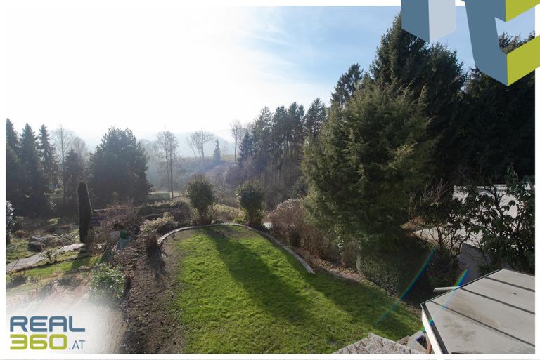 Ausblick Richtung Südwest vom Balkon aus