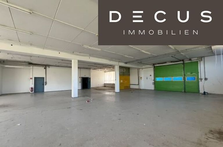 Lagerfläche im Erdgeschoß mit Anlieferungsrampe