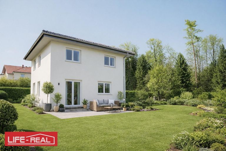 KI generiertes Außenbild, Gestaltungsvorschlag