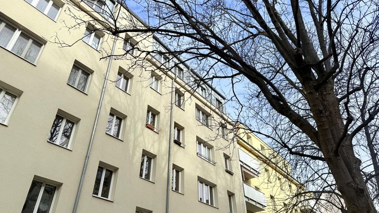 Hausansicht vom Innenhof