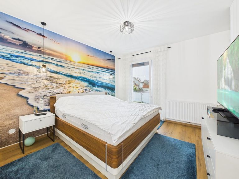 RH Maisonette Bruckneudorf , Schlafzimmer OG