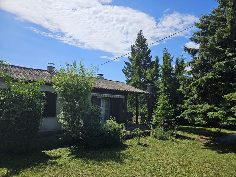 Blick aufs Haus