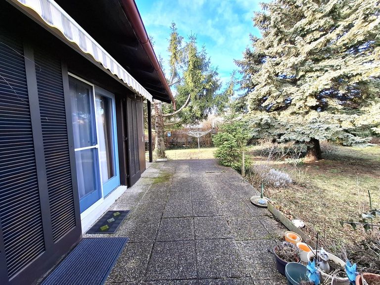 Blick über die Terrasse