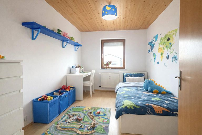 Kinderzimmer - KI Visualisierung