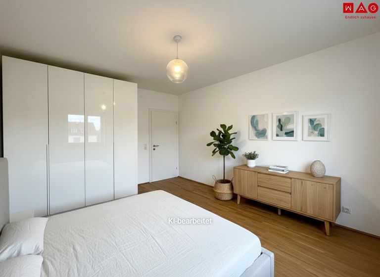 Schlafzimmer KI generiert