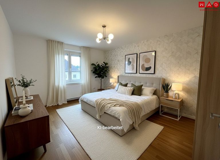 Schlafzimmer KI generiert